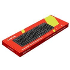 Canyon Računalna tipkovnica KB-1, CZ raspored - crna