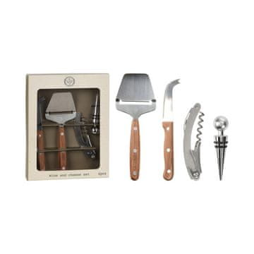 EXCELLENT Otvarač za vino i rezač za sir KO-170485140 set od 4 komada