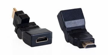 AQ HDMI kabel KV102 adapter - HDMI 360° fleksibilni