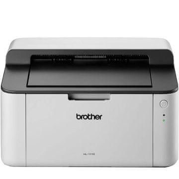 Brother Laserski pisač HL-1110E A4, 20 str./min, 2400 x 600, 1 MB, USB