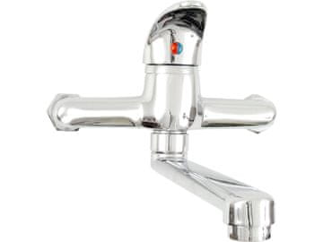 Viking slavina za umivaonik/sudoper (65008) slavina za umivaonik/sudoper, razmak 100 mm, ravna ruka 20 cm, uložak 35 mm