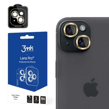 Apple iPhone 15 Plus - 3mk Lens Protection Pro žuta