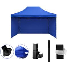 Aga Šator na sklapanje 3x4,5m Plavi