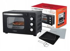 Esperanza Esperanza Prosciutto Electric Pećnica, 20L, 1600W, crna