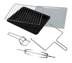 Esperanza Električna pećnica NAPOLI, 25L, konv., pečenje, 1600W, crna