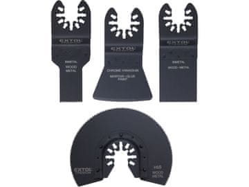 Extol Premium Višenamjenski alat set od 4 komada, za metal i drvo