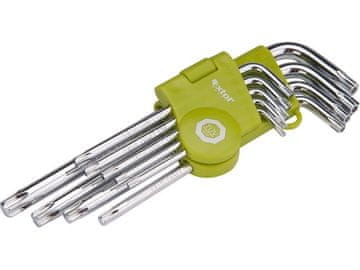 Extol Craft L-ključevi TORX set od 9 komada, T 10-15-20-25-27-30-40-45-50