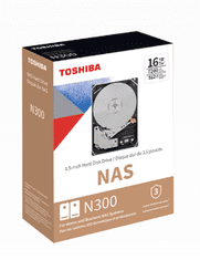 TOSHIBA N300 NAS tvrdi disk, 7200 o/min, 24/7, 6 TB (MN10ADA600S)