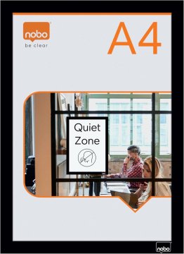 Nobo Okvir magnetni samoljepljivi a4 nobo crni 1/2 1915697
