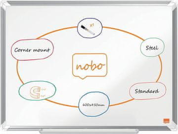 Nobo Tabla magnetna nobo 45x60 premiumplus lakirna 1915154