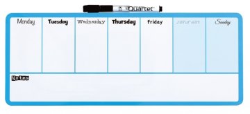 Nobo Ploča magnetna tjedni planer 140x360 mm plava 1904047 nobo