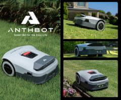 ANTHBOT GENIE 3000 pametna robotska kosilica, do 3600 m2, RTK GPS + AI 3D Vision, IPX6