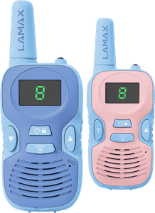 Talkie Kid1 walkie-talkie, 2 kosa 