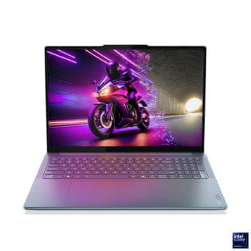 Lenovo Prijenosno računalo Yoga Pro 9, Core Ultra 7 255H, 40,64 cm (16), 2,8K, OLED, 120 Hz, 1 TB, 32 GB, RTX5050, W11H, Tidal Teal (83L00016SC)
