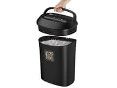 Tracer  FileCrusher uništavač dokumenata, klasa P-4, 25 l, crni (TRANIS47632)