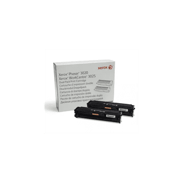 Xerox 106R03048 Dvojak paket toner za ispis za Phaser 3020/WC 3025 za 3.000 stranica crni toner