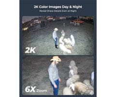 Reolink G790 IP kamera + solarni panel, 4MP 2K Super HD, 4G LTE, rotacija od 355°, 6x hibridni ZOOM, IP65