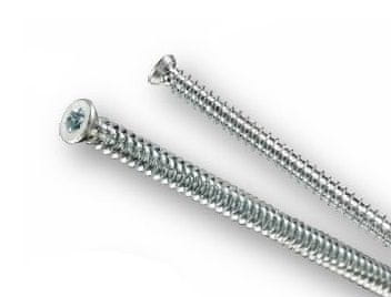 DISTYK Turbo Vijci 7,5 x 252 mm (100 kom) – TX30, za beton i zid