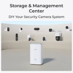 Reolink HUB1-2B310 IP sigurnosni komplet, 2x B310 kamera, 1x HUB P1 jedinica za snimanje, 3MP Super HD, WIFI, AI detekcija, noćni vid u boji, aplikacija