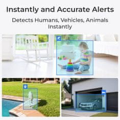 Reolink HUB1-2B310 IP sigurnosni komplet, 2x B310 kamera, 1x HUB P1 jedinica za snimanje, 3MP Super HD, WIFI, AI detekcija, noćni vid u boji, aplikacija