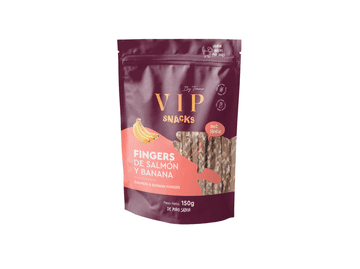 Tramp VIP Snacks Fingers poslastice za pse, losos i banana, 150 g