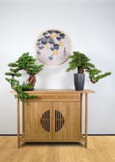 Bondek Azijska slika u drvenom okviru promjera 60 cm – Milost pet žutih