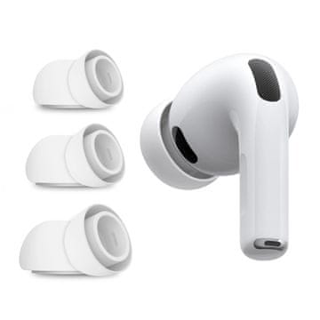 Tech-protect Ear Tips zamjenske gumice za Apple AirPods Pro 3 3ks, bijele