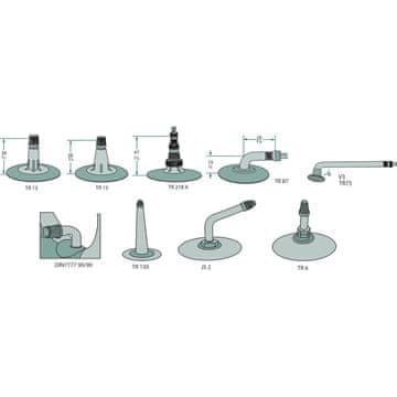 AS unutarnja zračnica kotača s ventilom 81070033