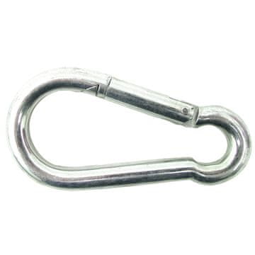 Univerzalni karabiner od pocinčanog čelika 9x90 mm 46024910 x 10 komada