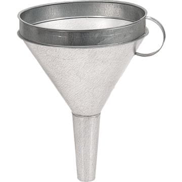 Ravni metalni lijevak za distribuciju ulja, masti i tekućina, promjera 230 mm, 80019