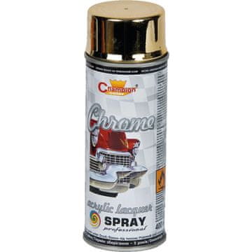 Super krom boja u spreju, zlatna boja s krom efektom 13012 AGTECH 400 ml