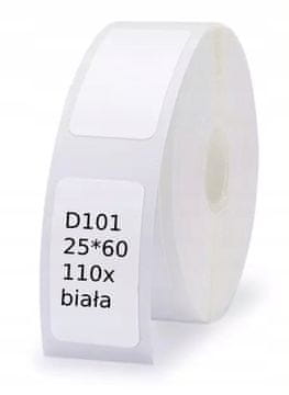 NIIMBOT Naljepnice za D101 25*60mm 110 kom