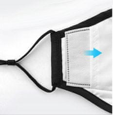 10x HEPA PM 2.5 UGLJIČNI FILTER za MASKE 10 komada