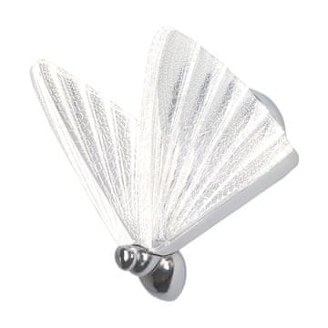 Dekorativna kromirana zidna svjetiljka u obliku leptira, LED promjenjive boje 8W MARIPOSA Light Prestige