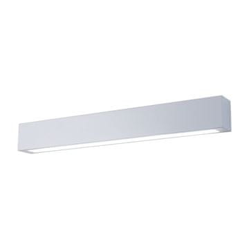 Moderna zidna lampa za kupaonicu iznad ogledala, bijela linearna, 63 cm, LED promjenjive boje, 9W IBROS Light Prestige