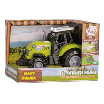 Traktor zabawkowi 550-1P sa svjetlosnim i zvučnim efektima 1:43 Mali Poljoprivrednik