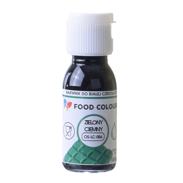 Food Colours Prehrambena boja za čokoladu i masne mase TAMNO ZELENA 18ml
