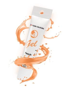 Food Colours PEACH gel boja za hranu 30g prehrambenih boja