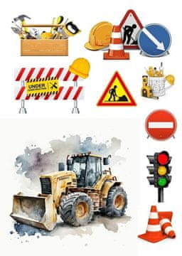 Oblatna za tortu BAGER GRAĐEVINSKI STROJEVI BUDOWLANIEC wz2