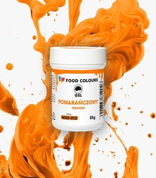 Food Colours Narančasta gel boja za hranu 35 g