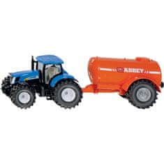 SIKU Traktor s jednoosovinskom cisternom za odvoz otpada