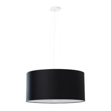 Crna podesiva viseća lampa Ø50 cm OTTO 5xE27 15W SL.0744 Sollux Lighting