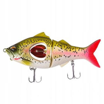 Mamac wobler xxl za štuku soma smuđa, rotirajuće njihalo, 13,5 cm, 35 g