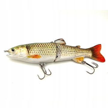 Vobler udica za pecanje za štuku, smuđa i soma, imitira bodorku, XXXL 68g, duljina 18,5 cm