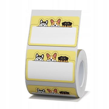 Niimbot NIIMBOT Etičete naljepnice 50*31mm PIESKI 220 kom za B21/B3S/B1 Originalne