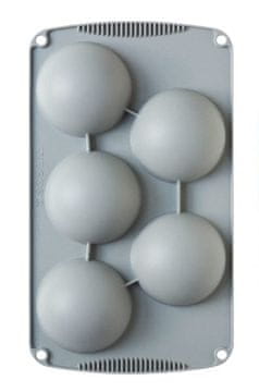 Decora Silikonski kalup za monoporcije POLUKUGLE KUGLE 80mm DECORA