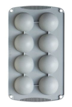 Decora Silikonski kalup za torte u jednoj porciji HEMISPHERES BALLS 60mm
