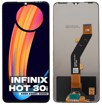 Originalni lcd zaslon + dodirni zaslon za Infinix hot 30i x669 x669c x669d (obnovljeno)