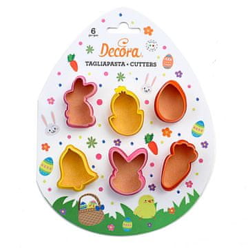 Decora Kalupi za kekse za Uskrs, rezači, 6 kom. Decora