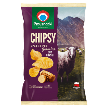 Przysnacki čipsi planinski sir 130 g